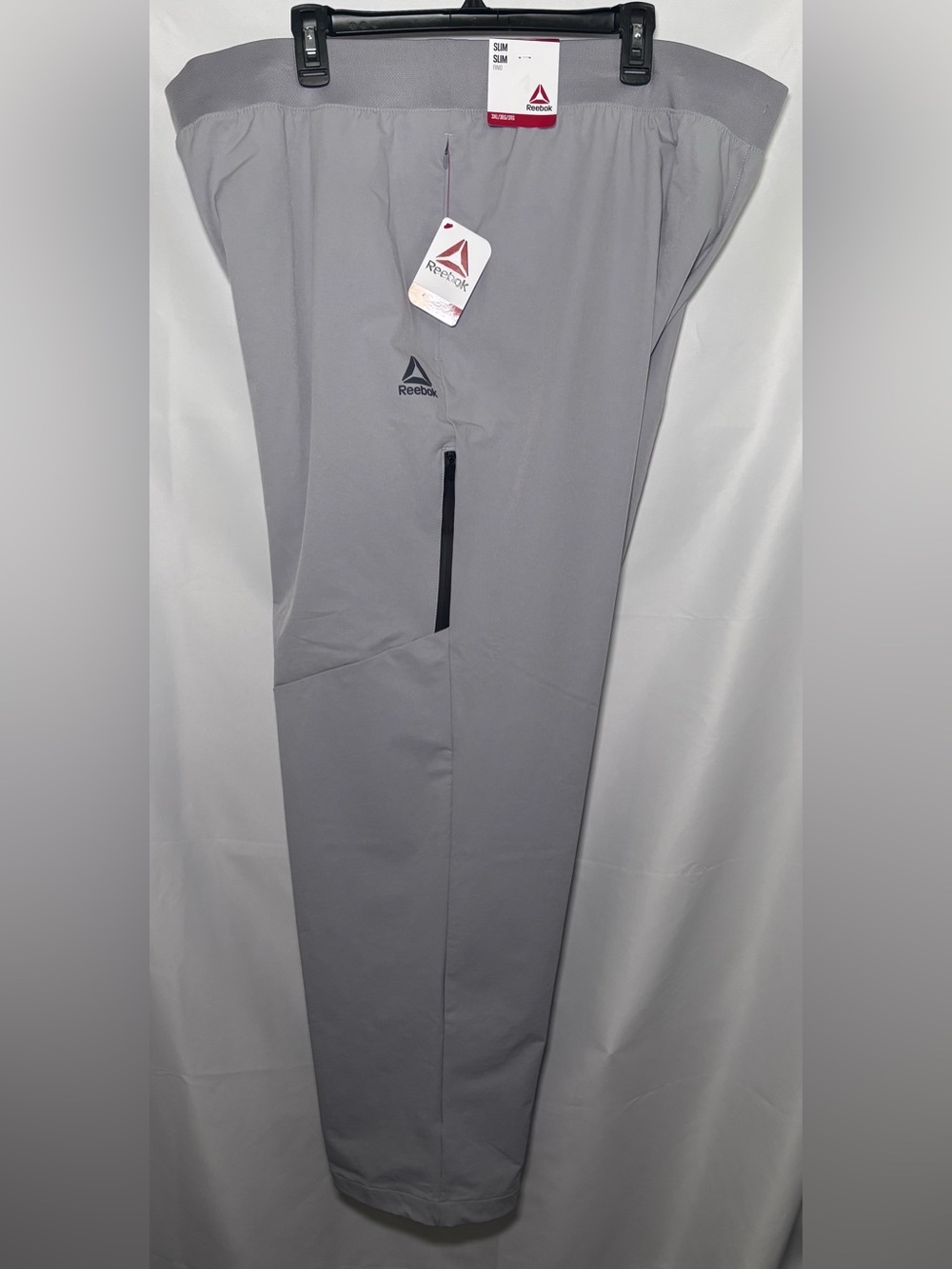 Reebok Big Men’s Ascent Jogger Athletic Performance Pants Slim Fit 3XL